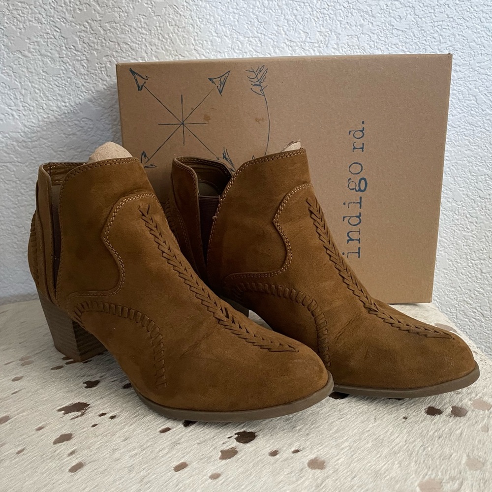 Brown Cowgirl Booties